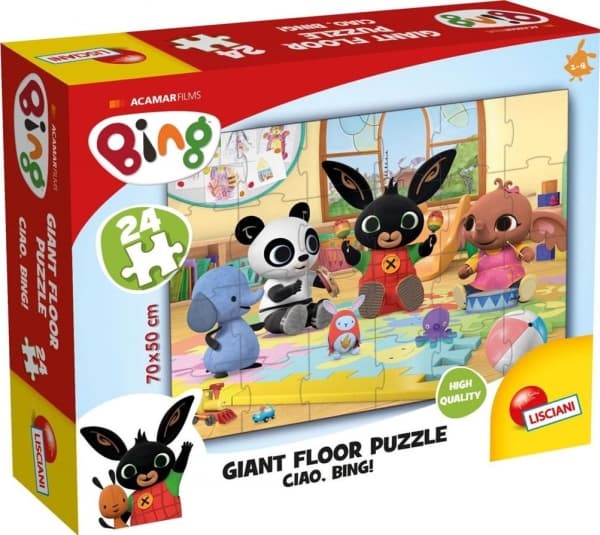 Lisciani Bing Giant Floor 24 - Hei, Bing!