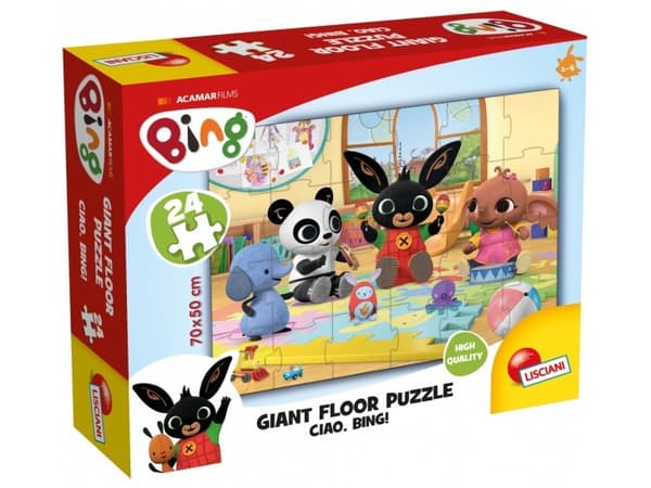 Lisciani Bing Giant Floor 24 - Hei, Bing!