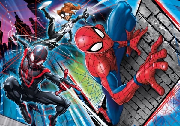 Clementoni SuperColor Maxi - Spindelmannen (Marvel) - pussel - 24 delar