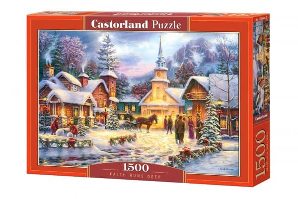 Castorland Faith Runs Deep - 1500 pcs, 1500 styck, Jul, 9 År