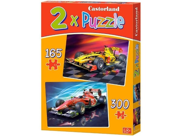 Castorland CASTOR 2in1 Tävlingsbilar - 021123