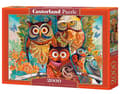 Miniatyrbilde 1 av 4: Castorland Owls 2000 pcs Puslespill 2000 stykker Kunst