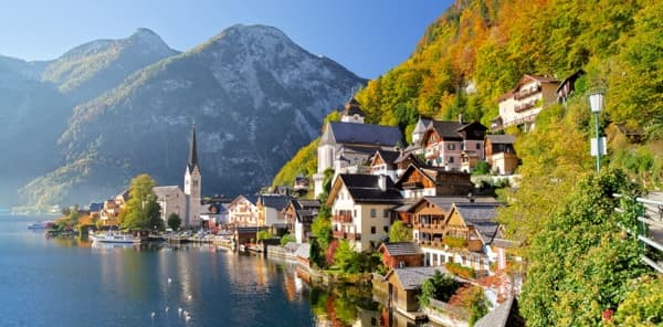 Castorland Hallstatt, Austria 4000 pcs, 4000 stykker, By, 9 år