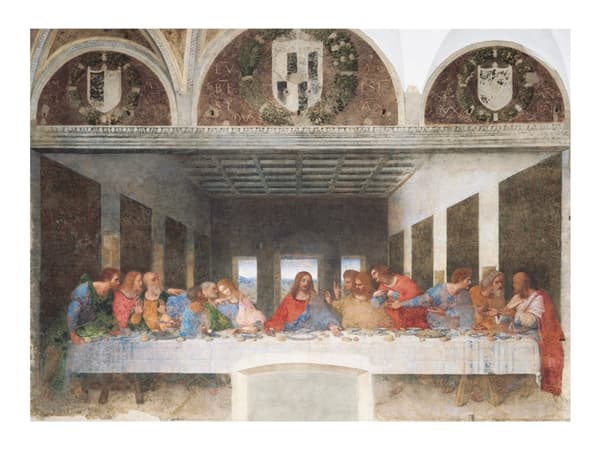 Clementoni-museon kokoelma - Leonardo: Viimeinen ehtoollinen - puslespil - 1000 stykkeriä