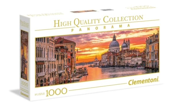 Clementoni High Quality Collection Panorama - The Grand Canal - Venice - pussel - 1000 delar