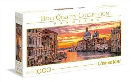 Clementoni High Quality Collection Panorama - The Grand Canal - Venice - pussel - 1000 delar