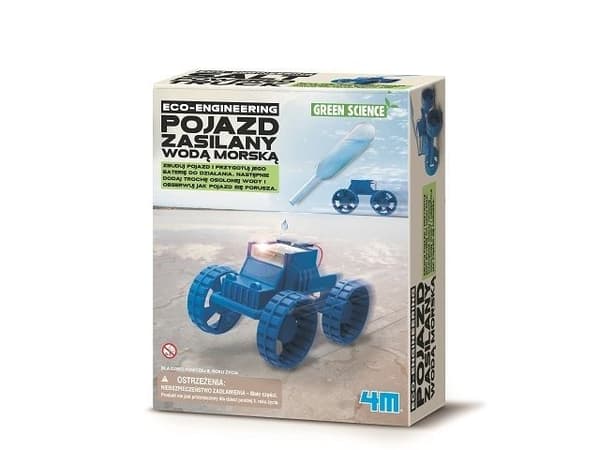 4M Green Science Salt-Powered Truck, Ingeniørvitenskapssett, Ingeniørvitenskap, 5 år, Blå