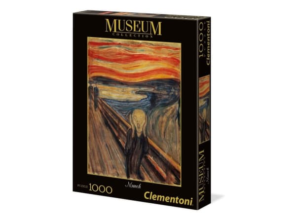 Clementoni Museum Collection - Munch: The Scream - puslespill - 1000 deler