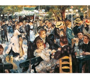 Clementoni Museum Collection - Renoir - Bal du Moulin - puslespill - 1000 deler