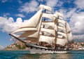 Miniatyrbild 2 av 3: Castorland Tall Ship Leaving Harbour 500 pcs, 500 styck, Fartyg, 9 År
