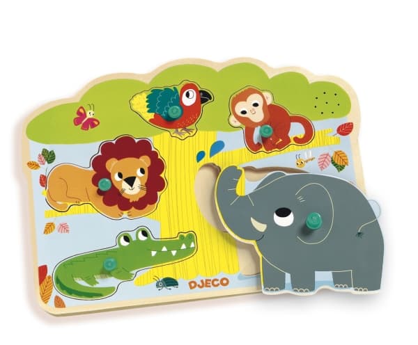 DJECO DJ01708, 5 kpl, Eläimet, 1,5 vuosi/vuosia