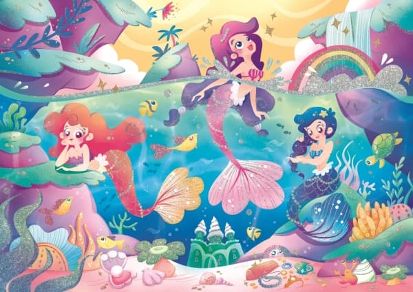 Clementoni SuperColor - Under the Sea - pussel - 104 delar
