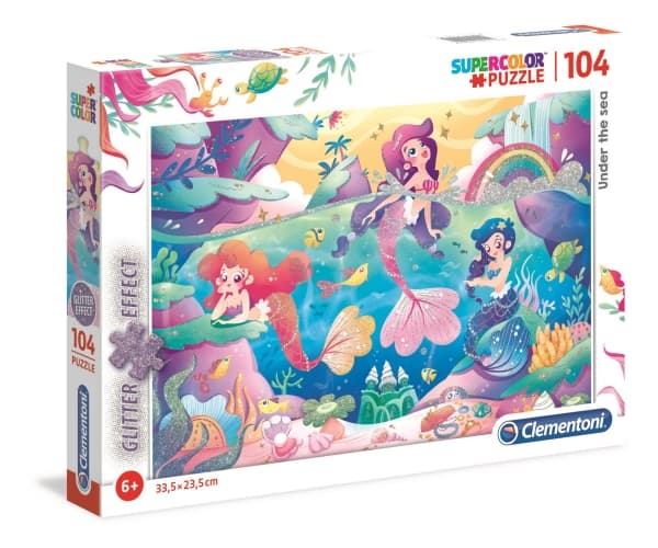 Clementoni SuperColor - Under the Sea - pussel - 104 delar