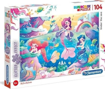 Clementoni SuperColor - Under the Sea - pussel - 104 delar