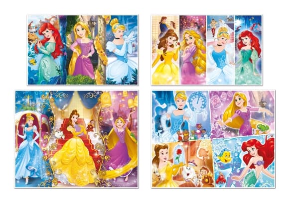Clementoni Disney Princess, 20 stykker, Tegneserier, 3 år