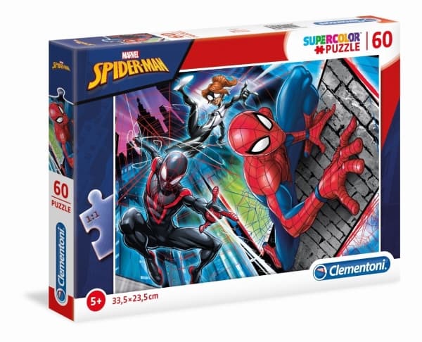 Clementoni SuperColor - Spindelmannen (Marvel) - pussel - 60 delar