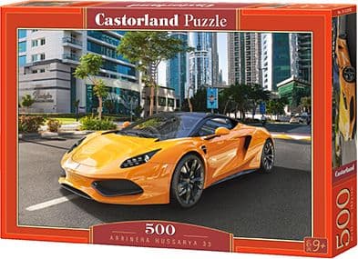 Castorland Arrinera Hussarya 33 500 pcs, 500 kpl, Ajoneuvot, 9 vuosi/vuosia