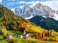 Miniatyrbild 2 av 4: Castorland Church of St. Magdalena, Dolomites 2000 pcs, 2000 styck, Liggande, 9 År