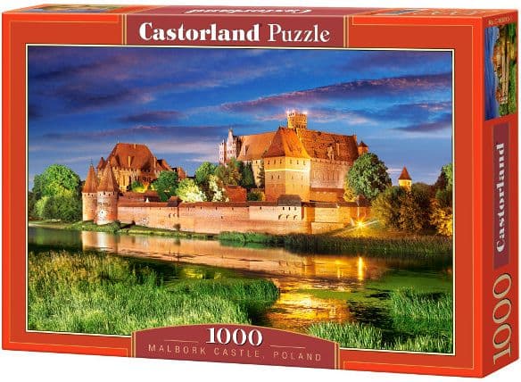 Castorland Malbork Castle, Poland 1000 pcs, 1000 stykker, Landskap, 9 år