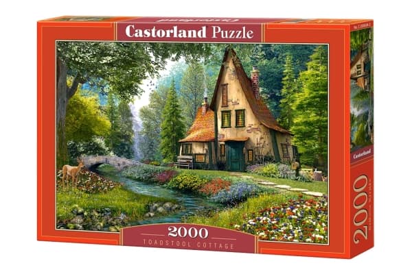 Castorland Toadstool cottage 2000 pcs Pussel 2000 styck Liggande