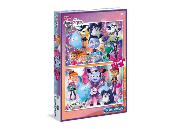 Clementoni puslespill 2x20 Vampirina (07033)