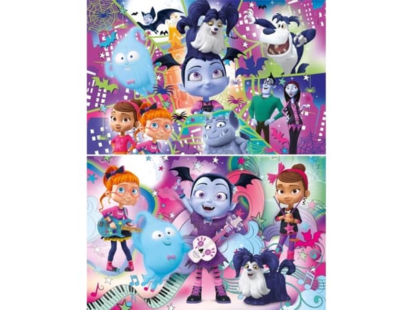 Clementoni puslespill 2x20 Vampirina (07033)
