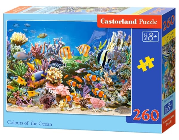 Castorland Colours of the ocean 260 pcs Kuviopalapeli 260 kpl Vedenalainen