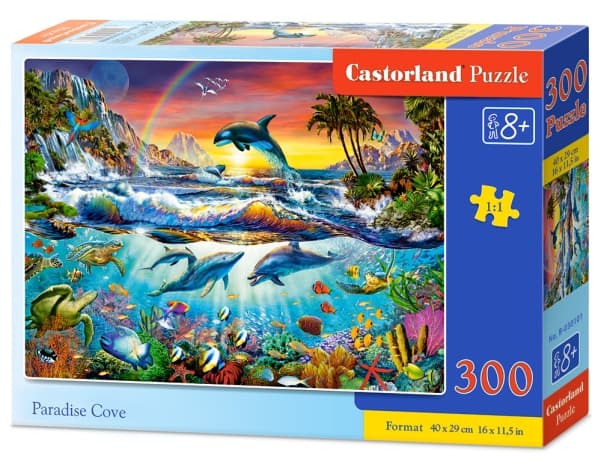 Castorland Paradise Cove 300 pcs Kuviopalapeli 300 kpl Kasvisto