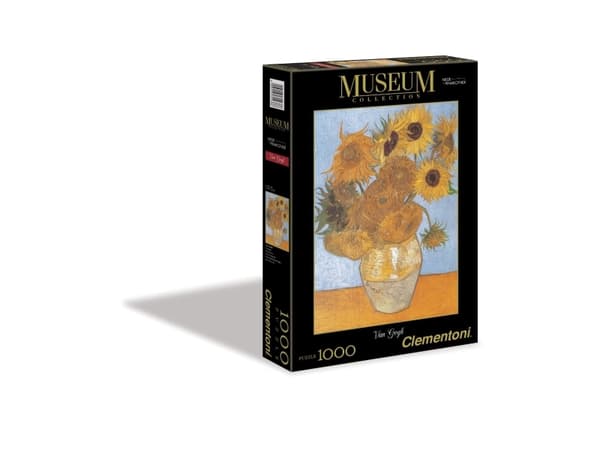 Clementoni Museum Collection - Van Gogh: Sunflowers - pussel - 1000 delar
