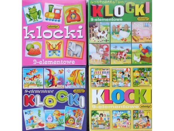 Adamigo Picture Blocks 9 El. (4607)