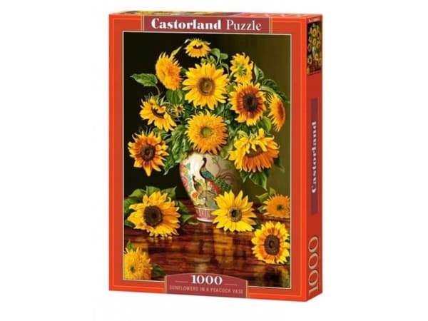 Castorland Puzzle 1000 Solsikker i en vase