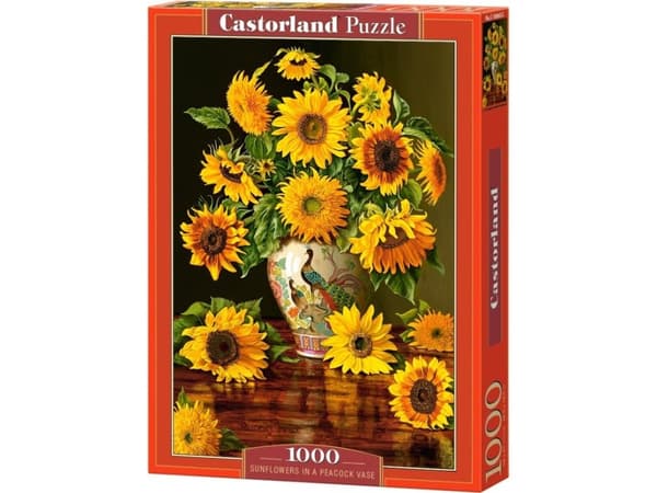 Castorland Puzzle 1000 Solsikker i en vase