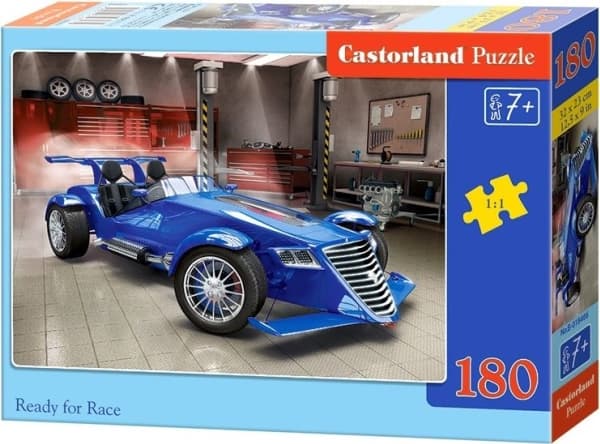 Castorland Puzzle Ready for a Race 180 brikker (297436)