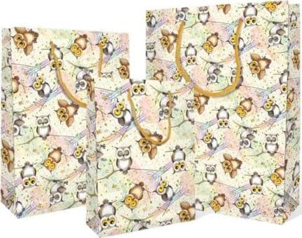 DA VINCI Decorative bag BXS235003 Gufo large