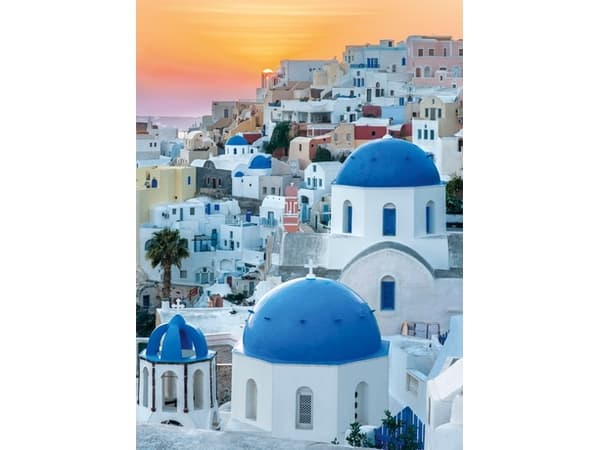 Clementoni Santorini, 1000 stk, By, 10 År