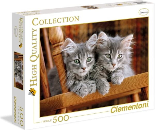 Clementoni High Quality Collection - Kittens - pussel - 500 delar
