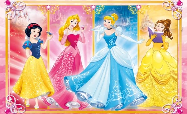 Clementoni Disney Princess, 60 kpl, Sarjakuvat, 5 vuosi/vuosia
