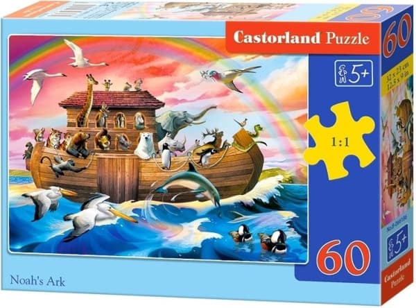 Castorland Noas''h Ark 60 pcs, 60 stykker, Flora, 5 år