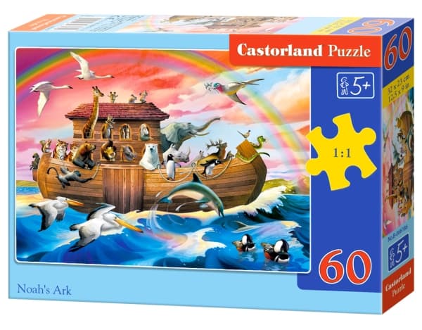 Castorland Noas''h Ark 60 pcs, 60 stykker, Flora, 5 år