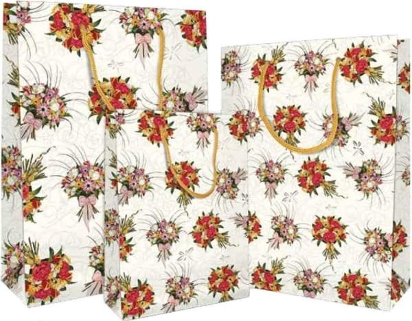 DaVinci Dekorativ väska Fiori Medium 24x33x9