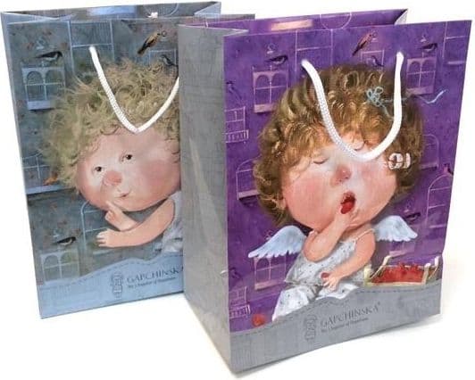Fresh L + mix decorative vertical gift bag