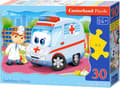 Miniatyrbilde 3 av 3: Castorland Ambulance Doctor 30 pcs, 30 stykker, Tegneserier, 4 år