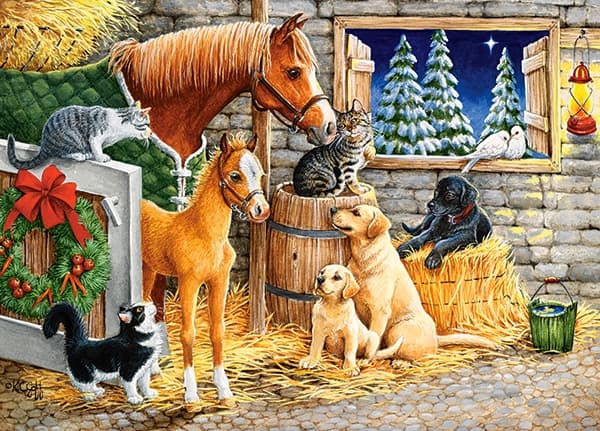 Castorland Gathering Friends 120 pcs, 120 stykker, Tegneserier, 6 år