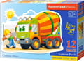 Miniatyrbilde 3 av 3: Castorland Concrete Mixer 12 Maxi pcs, 12 stykker, Tegneserier, 3 år