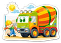 Miniatyrbilde 2 av 3: Castorland Concrete Mixer 12 Maxi pcs, 12 stykker, Tegneserier, 3 år