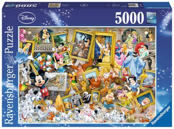Ravensburger - 17432 - Puzzle Mickey L''Artiste 5000 Pièces, 5000 styck, 14 År