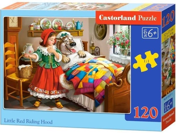 Castorland Puzzle Rødhette 120 deler (1005615)