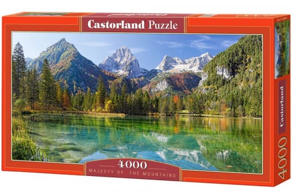 Castorland Majesty of the Mountains 4000 pcs, 4000 stykker, Landskap, 9 år