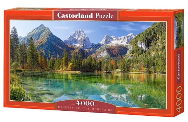 Castorland Majesty of the Mountains 4000 pcs, 4000 stykker, Landskap, 9 år