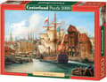 Miniatyrbild 3 av 3: Castorland The Old Gdansk 1000 pcs, 1000 styck, Fartyg, 9 År